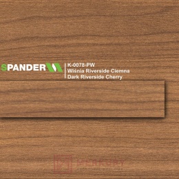 Obrzeże meblowe ABS 22mm, wiśnia riverside ciemna K-0078-PW Spander