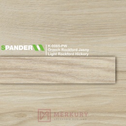 Obrzeże meblowe ABS 22mm, orzech rockford jasny K-0085-PW Spander