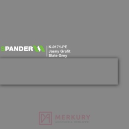 Obrzeże meblowe ABS 22mm, jasny grafit K-0171-PE Spander