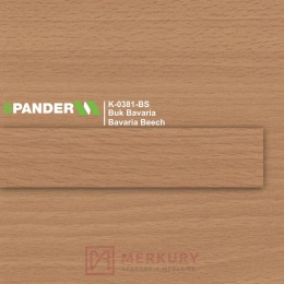 Obrzeże meblowe ABS 22mm, buk bavaria K-0381-BS Spander