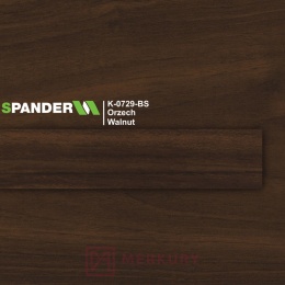 Obrzeże meblowe ABS 22mm, orzech K-0729-BR Spander