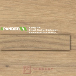 Obrzeże meblowe ABS 22mm, orzech rockford naturalny K-0086-PW Spander