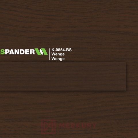 Obrzeże meblowe ABS 22mm, wenge K-0854-BS Spander