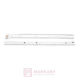 Prowadnica rolkowa RF-450W biały 450mm MERKURY Akcesoria Meblowe