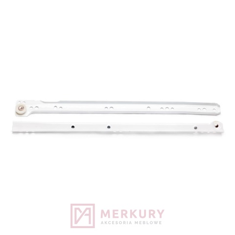 Prowadnica rolkowa RF-450W biały 450mm MERKURY Akcesoria Meblowe
