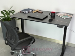 Stelaż biurka regulowany elektrycznie H=69,5-117,5cm biały MERKURY Akcesoria Meblowe