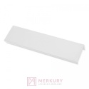 Uchwyt krawędziowy U9 biały połysk 120mm MERKURY Akcesoria Meblowe