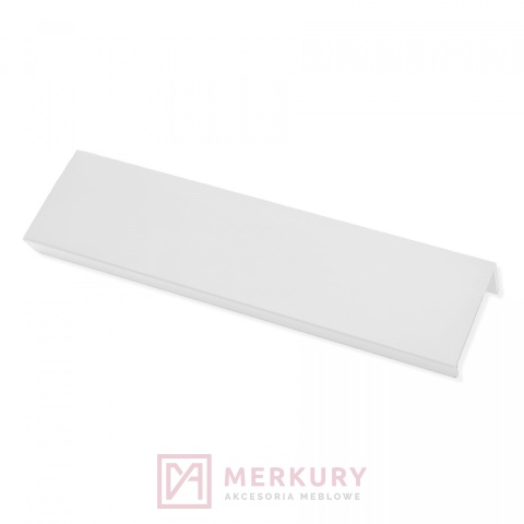 Uchwyt krawędziowy U9 biały połysk 120mm MERKURY Akcesoria Meblowe
