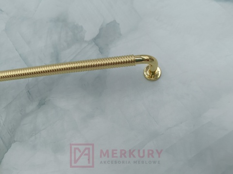 Uchwyt meblowy HARRY, złoty połysk, 160mm
