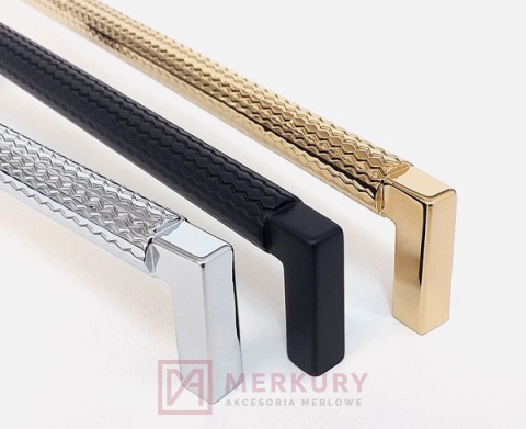 Uchwyt meblowy TRAMA złoty połysk 320mm MERKURY Akcesoria Meblowe