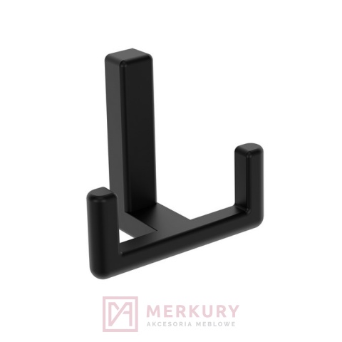 Wieszak meblowy NOX Z-5460 czarny mat MERKURY Akcesoria Meblowe