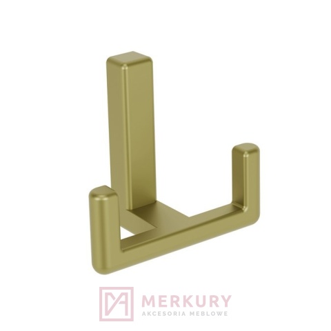 Wieszak meblowy NOX Z-5460 złoty mat MERKURY Akcesoria Meblowe