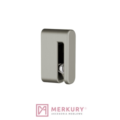 Wieszak meblowy TULIA Z-5458 stal szczotkowana inox MERKURY Akcesoria Meblowe