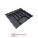 Wkład szufladowy MAX TE36.0121.05.007 do szafki 60cm grafit 490-550x490mm MERKURY Akcesoria Meblowe