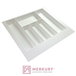 Wkład szufladowy MAX TE36.0121.05.013 do szafki 60cm biały 490-550x490mm MERKURY Akcesoria Meblowe