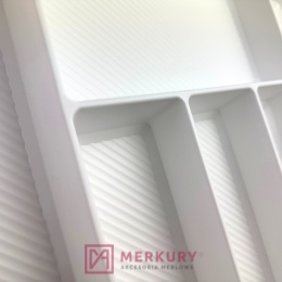 Wkład szufladowy MAX TE36.0121.05.013 do szafki 60cm biały 490-550x490mm MERKURY Akcesoria Meblowe