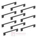 Uchwyt meblowy DC D705 128mm czarny mat MERKURY Akcesoria Meblowe