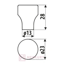 GA22-R101 gałka meblowa GAMET KASZMIR KASZMIROWA MERKURY Akcesoria Meblowe sklep internetowy