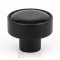 Gałka meblowa drewniana czarna GD08, bez wzoru