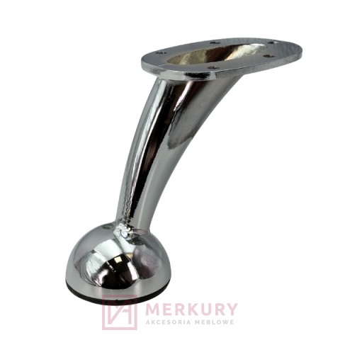 Nóżka meblowa DZ18, chrom połysk, H-97mm