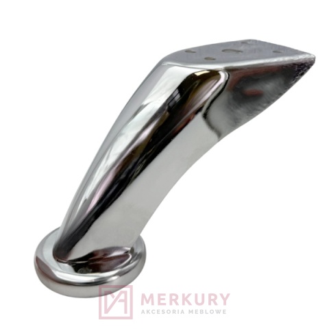 Nóżka meblowa DZ02, chrom połysk, H-90mm