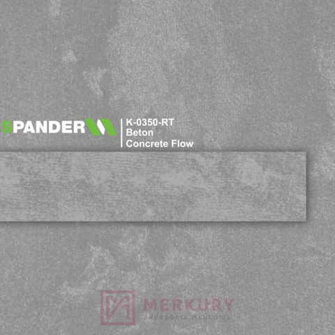 Obrzeże meblowe ABS 22mm, beton K-0350-RT Spander