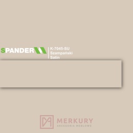Obrzeże meblowe ABS 22mm, szampański K-7045-SU Spander