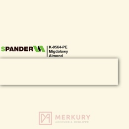 Obrzeże meblowe ABS 22mm, migdałowy K-0564-PE Spander