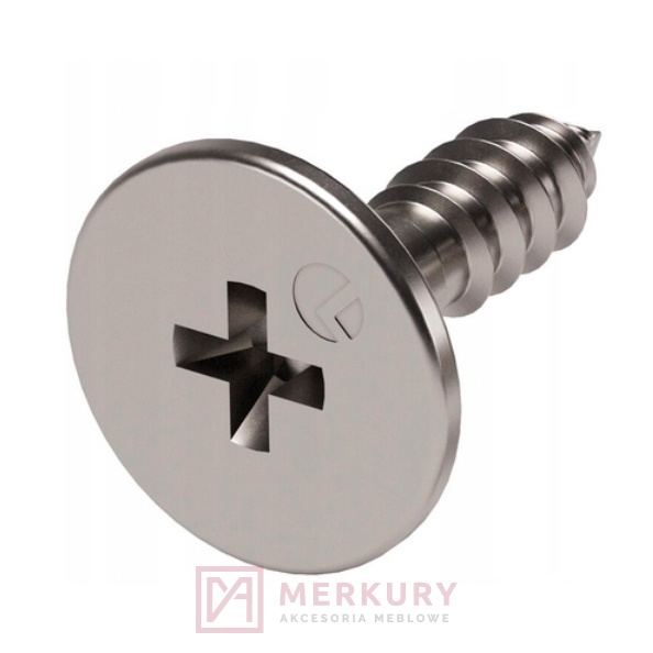 K-PUSH Tech płytka okrągła magnetyczna wkręcana 1cm