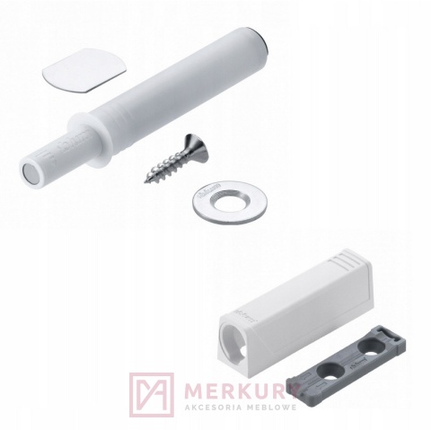 ODBOJNIK BLUM TIP-ON 9561004 krótki biały magnes + ADAPTER