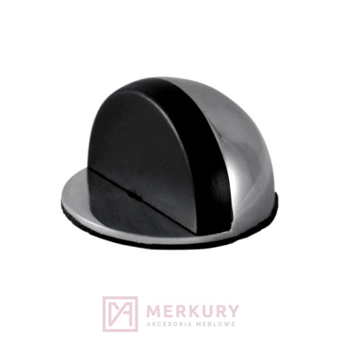 Odbojnik drzwiowy samoprzylepny półkula, biały MERKURY Akcesoria Meblowe