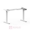Stelaż biurka MULTI regulowany elektrycznie, H=72-120cm biały, dwusilnikowy