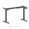 Stelaż biurka MULTI regulowany elektrycznie, H=72-120cm czarny, dwusilnikowy
