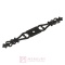 Szyld meblowy SD38, czarny mat, 127x16mm