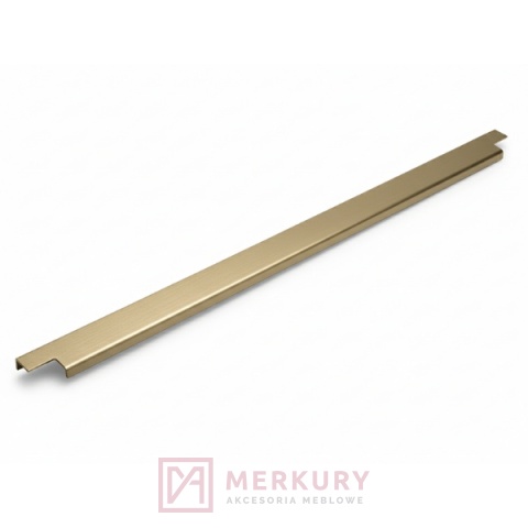 Uchwyt krawędziowy UA116, inox, 896mm