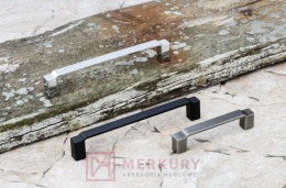 C-5289 Uchwyt meblowy AMARO, G49 stare srebro, NOMET, sklep internetowy MERKURY Akcesoria Meblowe Mariusz Adamczyk