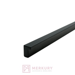 Uchwyt meblowy DU02 UA02 czarny mat 576/600mm MERKURY Akcesoria Meblowe