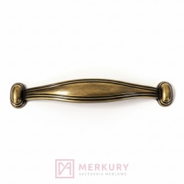 Uchwyt meblowy DUR10, stare złoto, 96mm