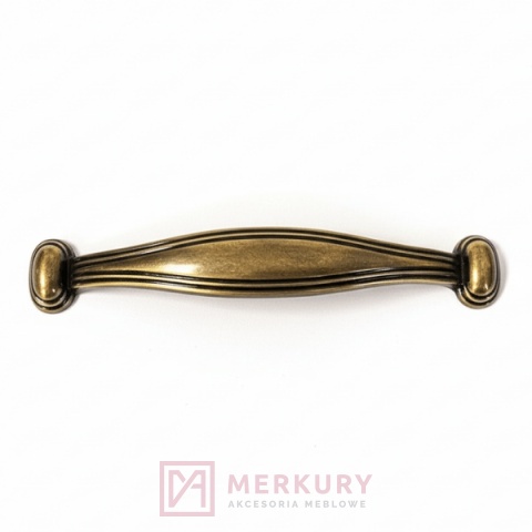 Uchwyt meblowy DUR10, stare złoto, 96mm