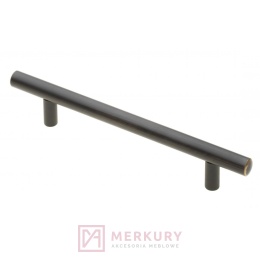 Uchwyt meblowy relingowy RS antyczna miedź, 128/188mm