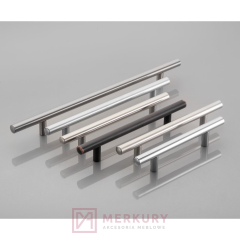 Uchwyt meblowy relingowy RS antyczna miedź, 128/188mm