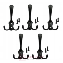 Wieszak meblowy DW59 czarny mat MERKURY Akcesoria Meblowe