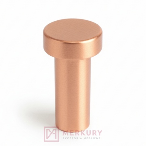 Wieszak meblowy GAMET WU01 miedź szczotkowana MERKURY Akcesoria Meblowe