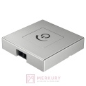 Wyłącznik/włącznik dotykowy z fukcją ściemniania Loox 833.89.134, srebrny
