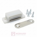 Zatrzask meblowy magnetyczny magnes 46x15mm brązowy MERKURY Akcesoria Meblowe