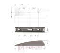 ADAPTER tipon tip-on kapush push to open antracyt gumka magnez MERKURY Akcesoria Meblowe