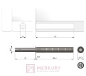 odbojnik tipon tip-on kapush push to open biały magnes MERKURY Akcesoria Meblowe