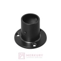 Końcówka mocująca wysoka AC510-E-CAZ fi25 mm czarna, do drążka wysoka