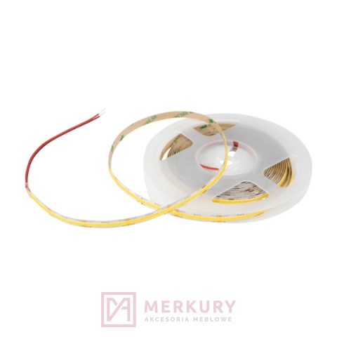 Taśma SHINE LED COB 8mm 12W/m zimny biały MERKURY Akcesoria Meblowe