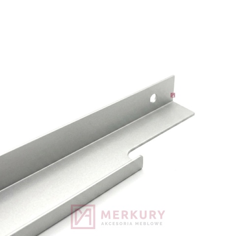 Uchwyt krawędziowy U9 typ 1, aluminium mat, 696mm